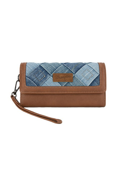 Wrangler DENIM PATCHWORK WALLET