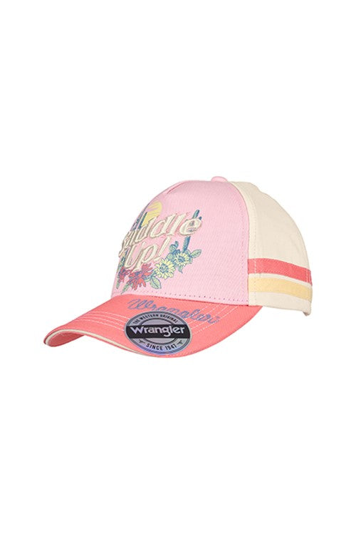 KIDS IMOGEN FULL BACK CAP - PINK