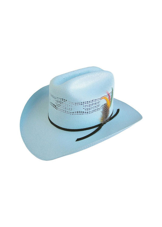 KIDS WRANGLER BOLL BANGORA HAT BLUE