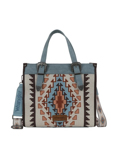 Wrangler LUCIA BUCKLE HANDLE BAG Blue