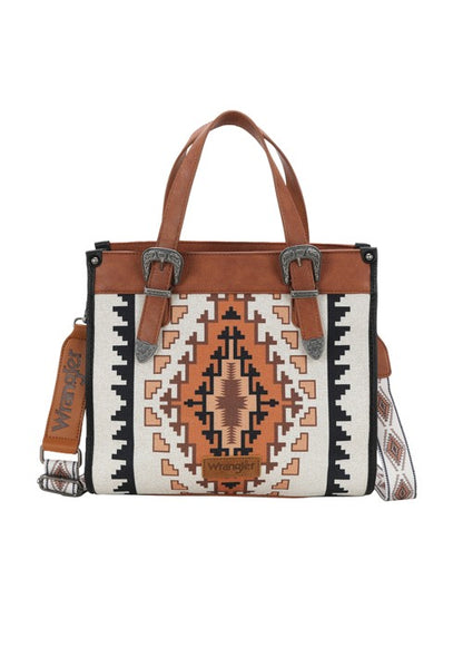 Wrangler LUCIA BUCKLE HANDLE BAG Tan