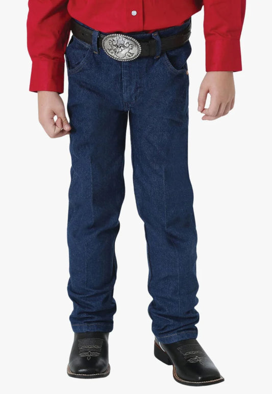 Wrangler Boys Original Cowboy Cut Jean Prewashed Indigo