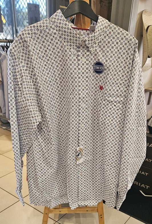 Cinch Men's Plaid Western Button Down Shirt