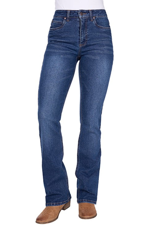 Womens Wrangler Laura High Rise Boot Cut 34L