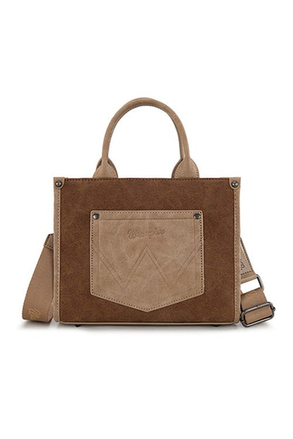 Wrangler FEATURE BUCKLE CROSSBODY BAG Tan