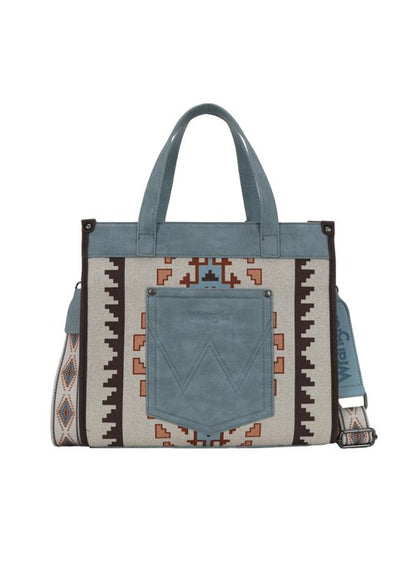 Wrangler LUCIA BUCKLE HANDLE BAG Blue