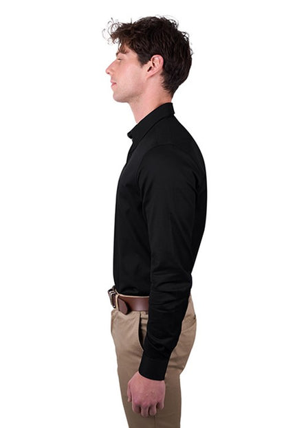 Thomas Cook - Men's Callum Tailored Shirt Long Sleeve - Black