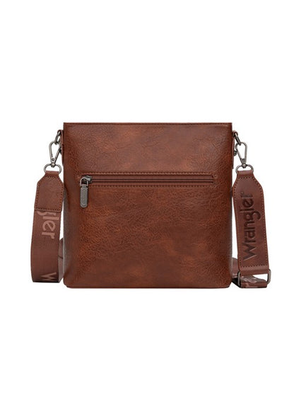 Wrangler LANA AZTEC PRINT CROSSBODY BAG Brown