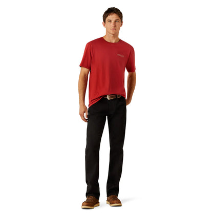 ARIAT PATRIOT BUFFALO COIN T-SHIRT - BOYS