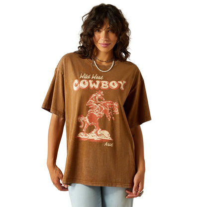 ARIAT WILD T-SHIRT TOFFEE