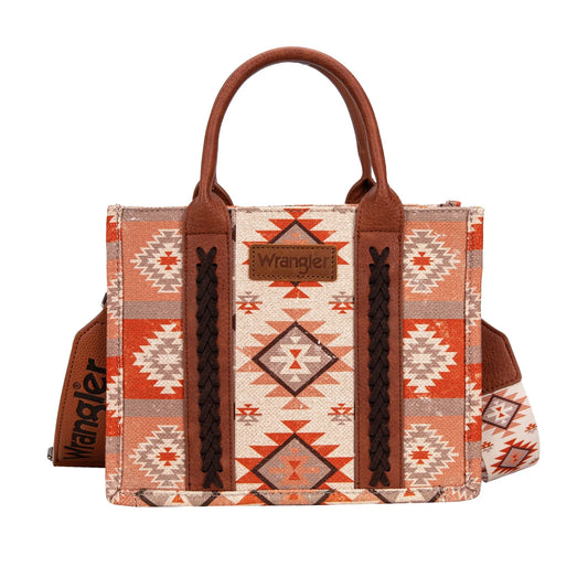 Wrangler Macy Aztec Crossbody Bag Tan