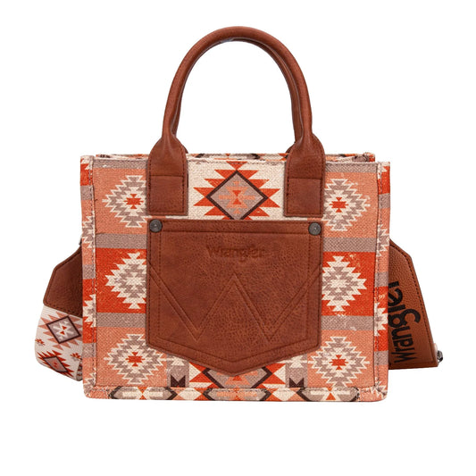 Wrangler Macy Aztec Crossbody Bag Tan