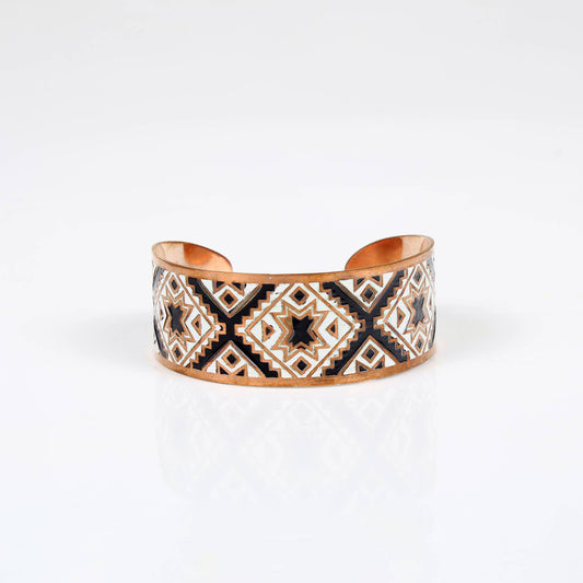 Copper Light Weight Bracelet with Gift Bag (Design 39)