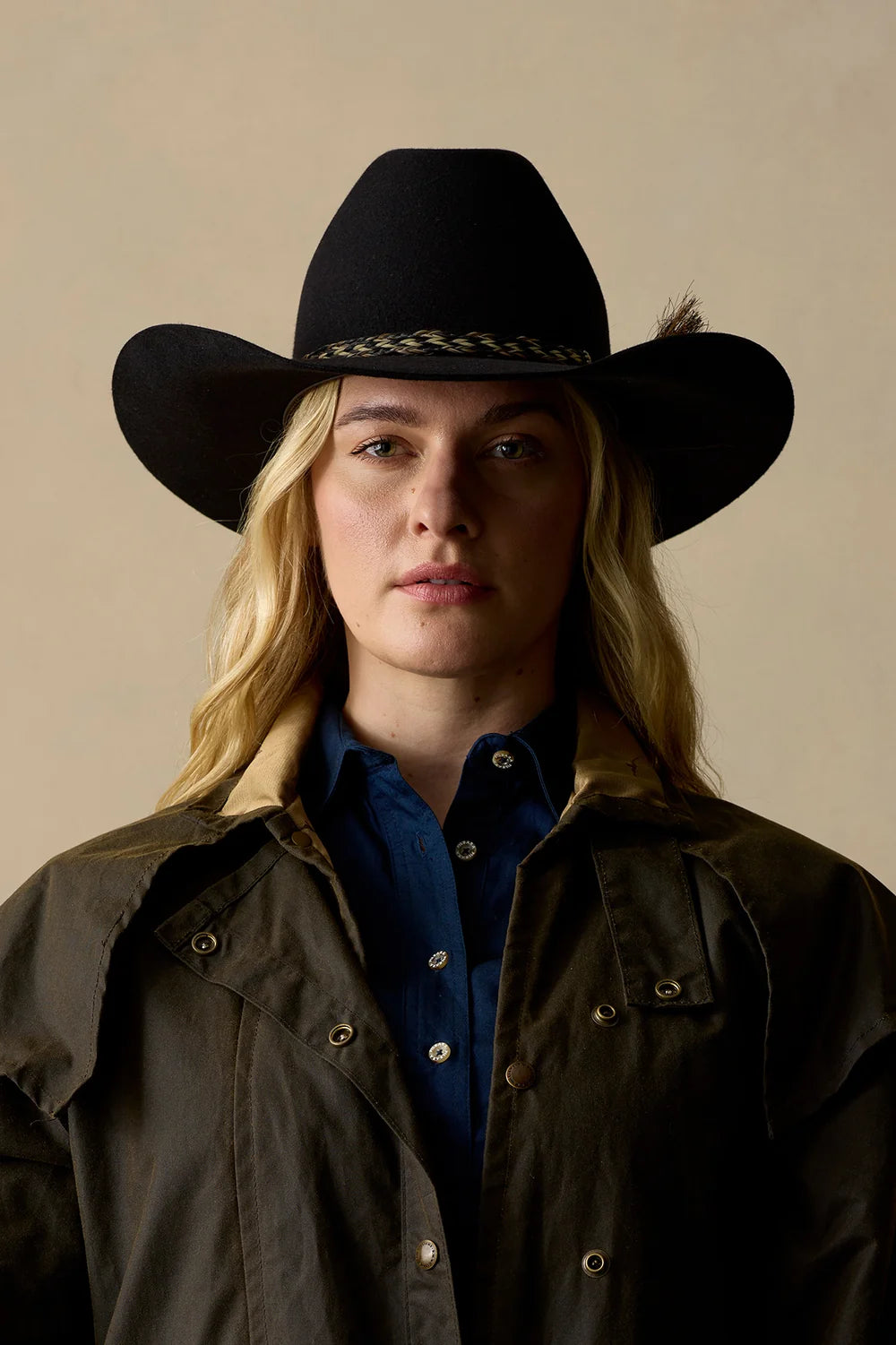 AKUBRA ROUGH RIDER - BLACK