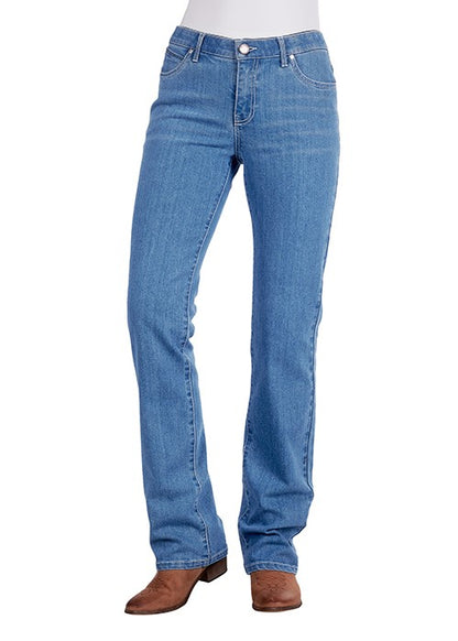 WRANGLER WOMENS AUSTIN JEAN Q-BABY 34 LEG