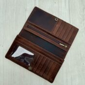 Tooling Leather Slim Cowhide Wallet – Sandy