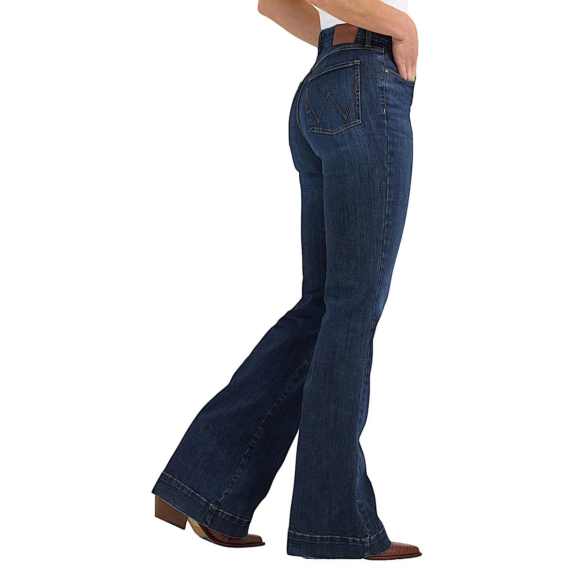 Wrangler Womens Hi-rise Trouser Bespoke 32 Leg