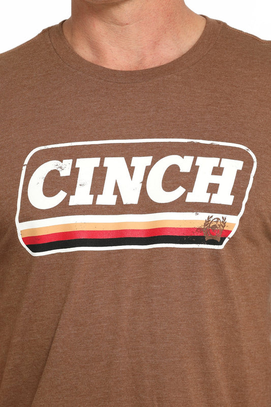 Cinch Men’s T-Shirt Brown MTT1690648
