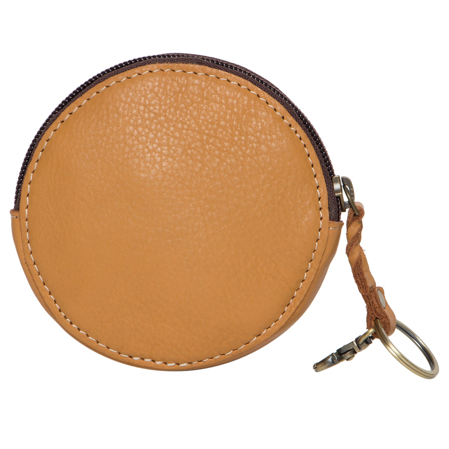 Tooling Leather Round Purse – CA10