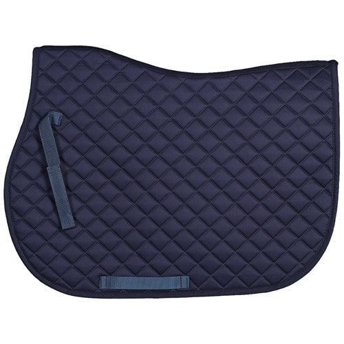 Showmaster General Purpose/Jump Saddle Pad - Navy