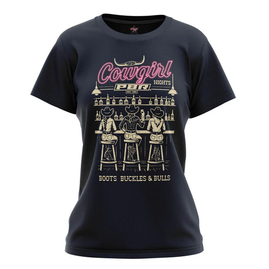 PBR 'Cowgirl Nights' Ladies Tee