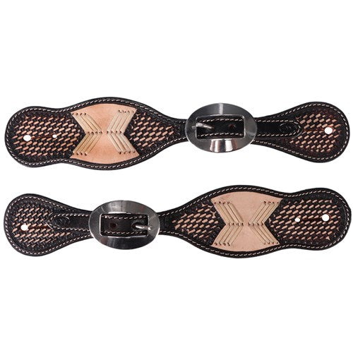Fort Worth Cochise Spur Straps - Two Tone
