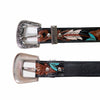 Outback King Western Belt Feathered Spirit