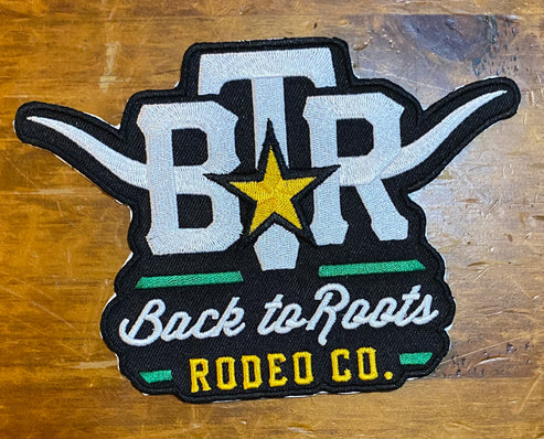 Back to Roots Rodeo Co.  Small BTR Patch