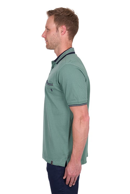 THOMAS COOK MENS BEN TAILORED 1PKT SS POLO