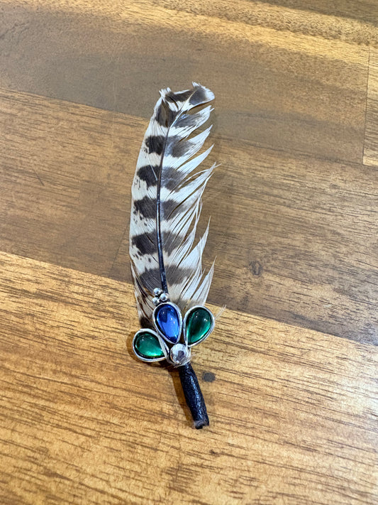 Western feathers - Cowboy hat