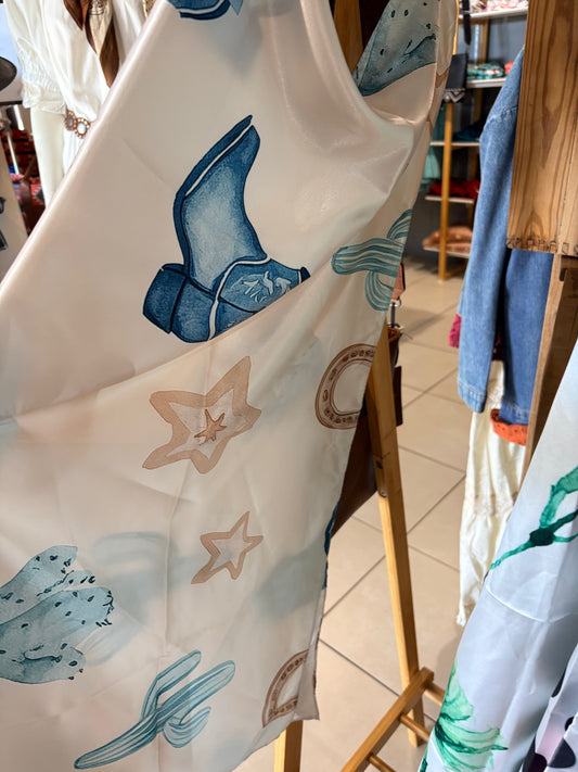 Western Wild Rags - Rodeo Print