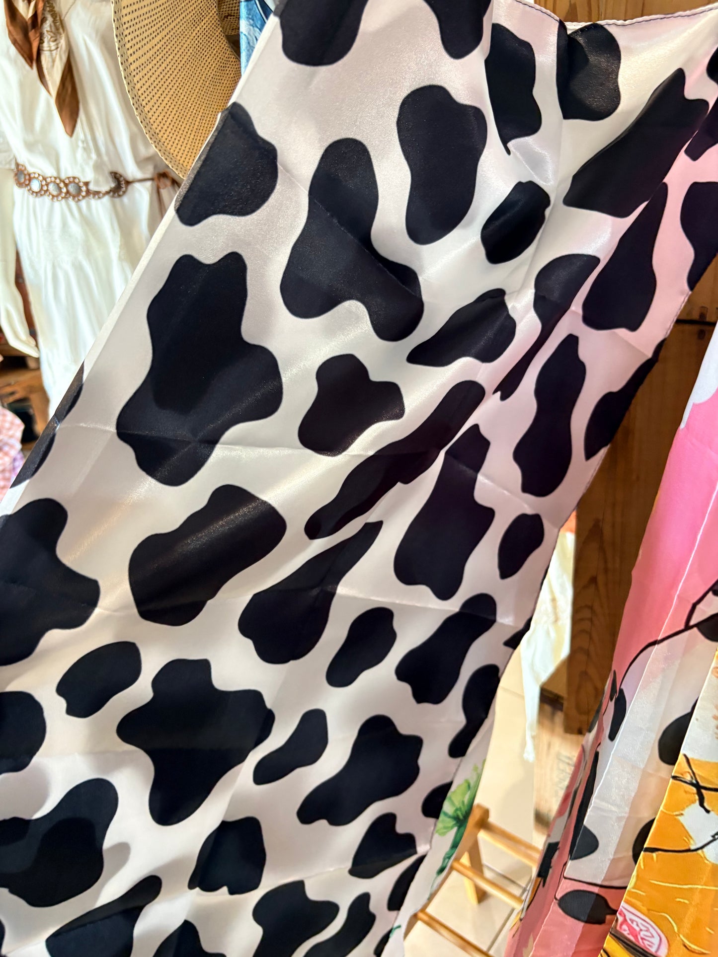 Western Wild Rags - Cowhide print