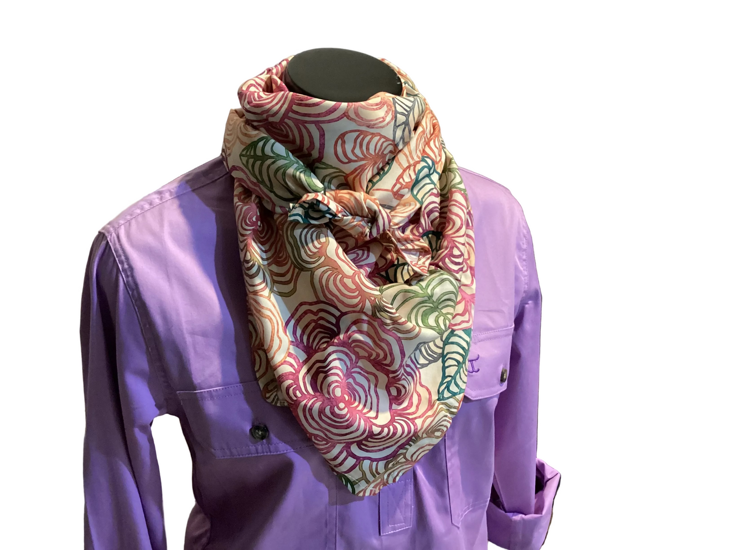 Red Lily Denim - Wild Rags - Dry River - Leaf