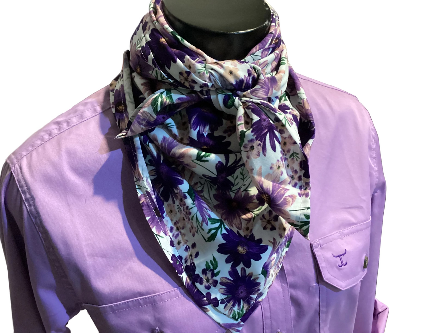 Red Lily Denim - Wild Rags - Willaroo - Purple and Pink
