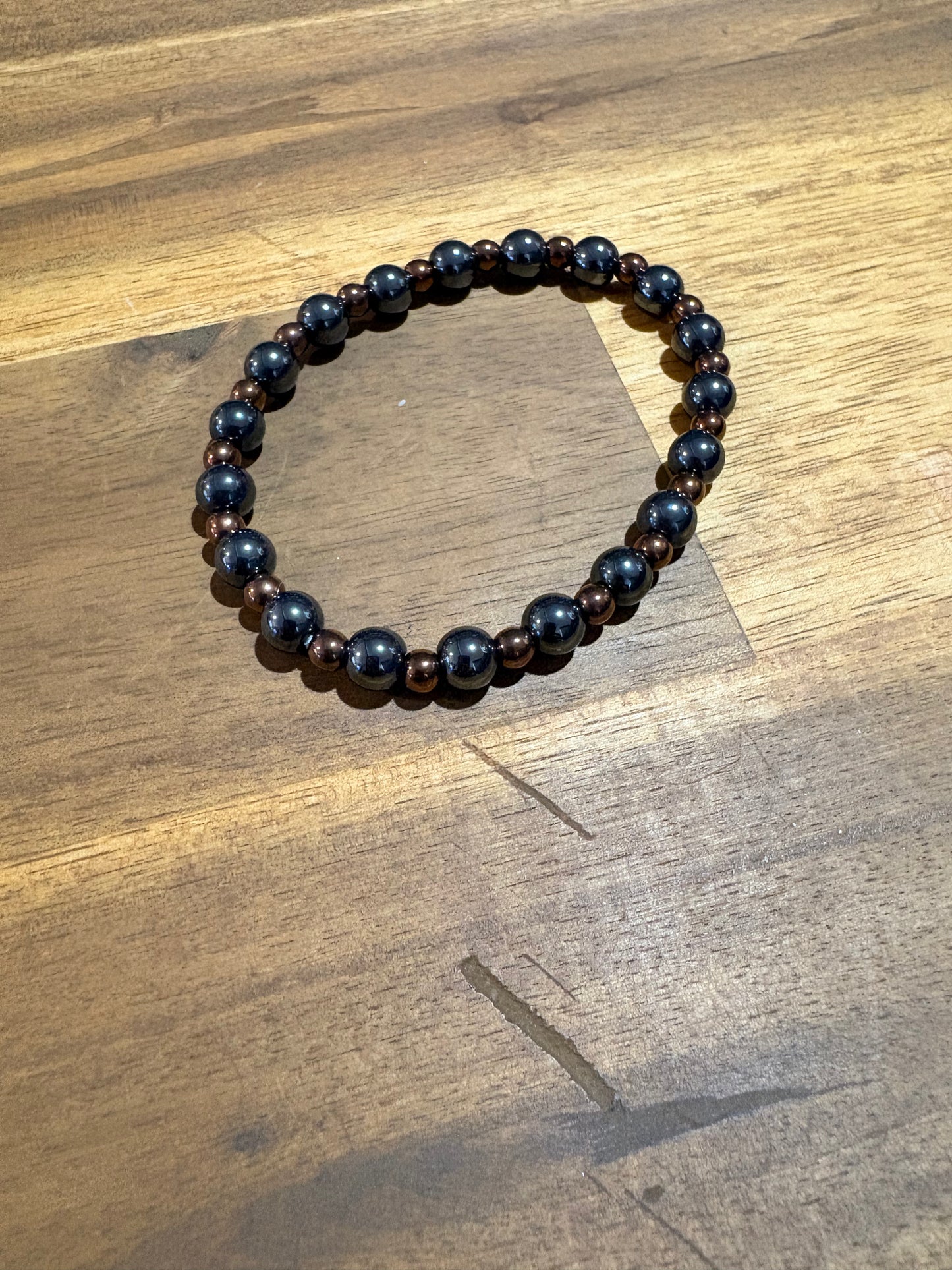 Western Copper Beaded Bracelet