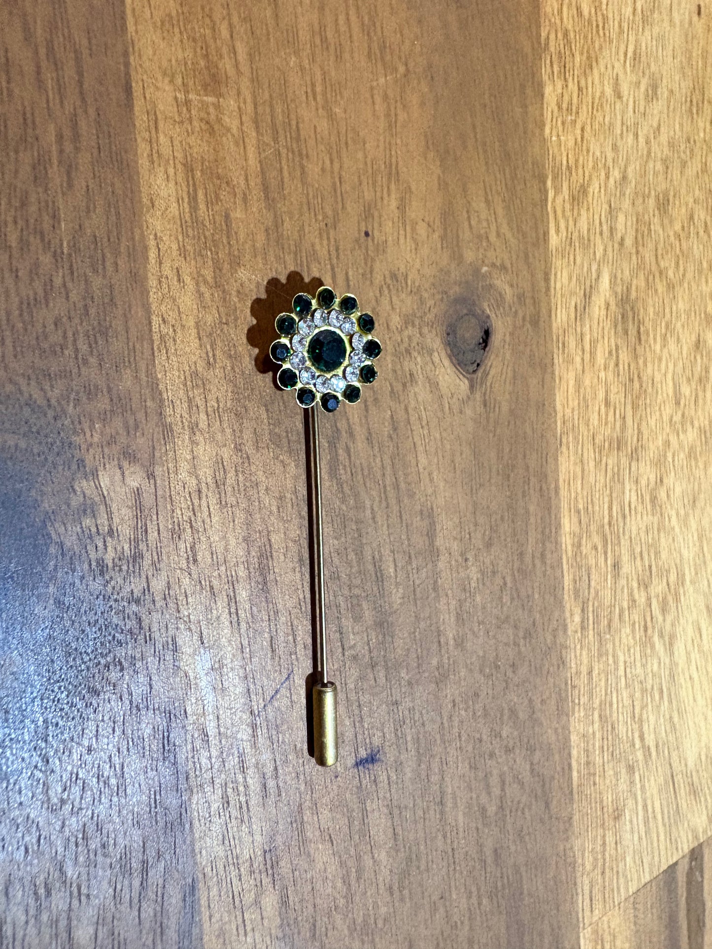 Western Hat Pins - Crystal