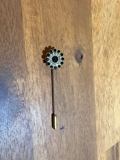 Western Hat Pins - Crystal