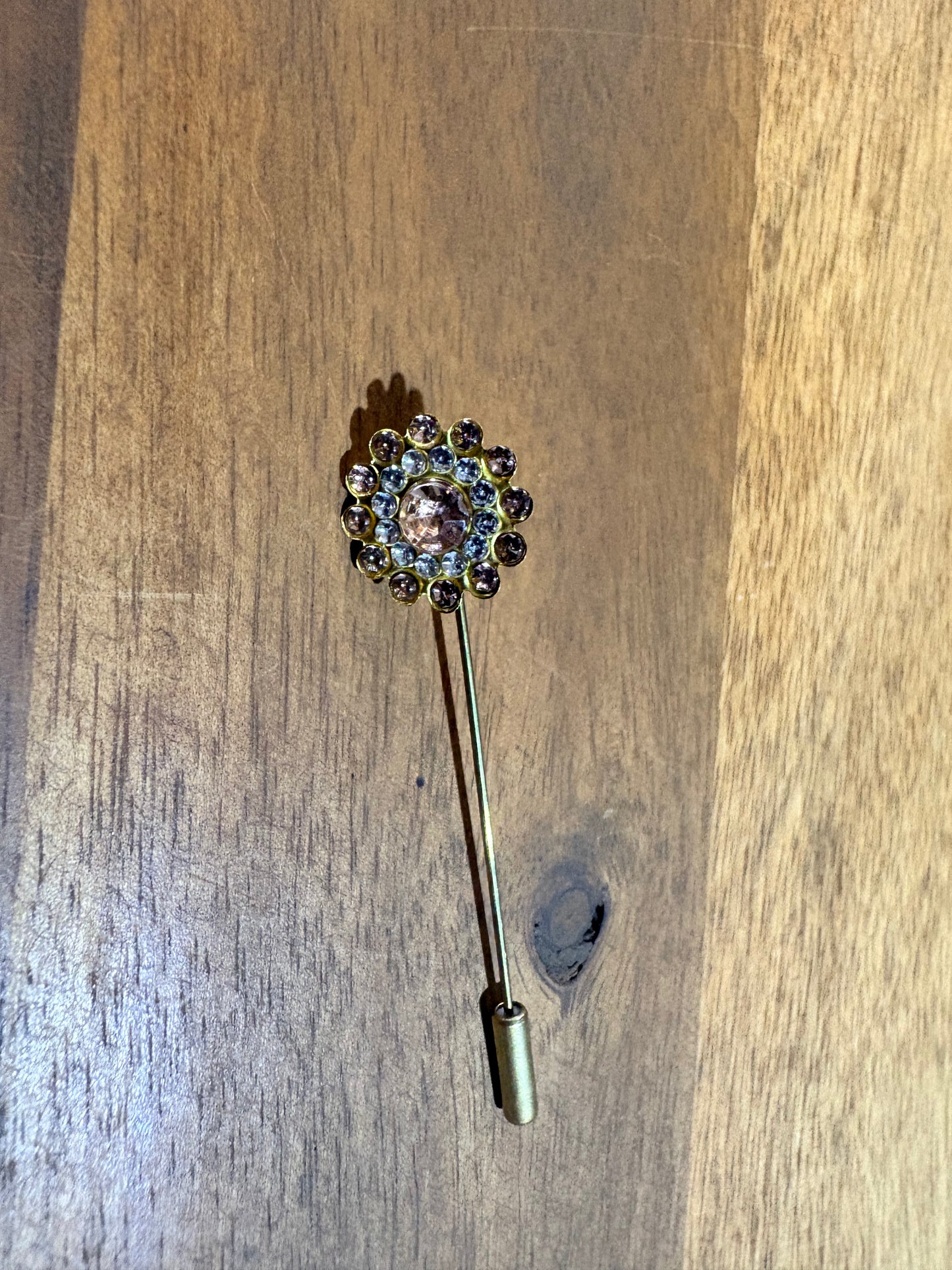 Western Hat Pins - Crystal