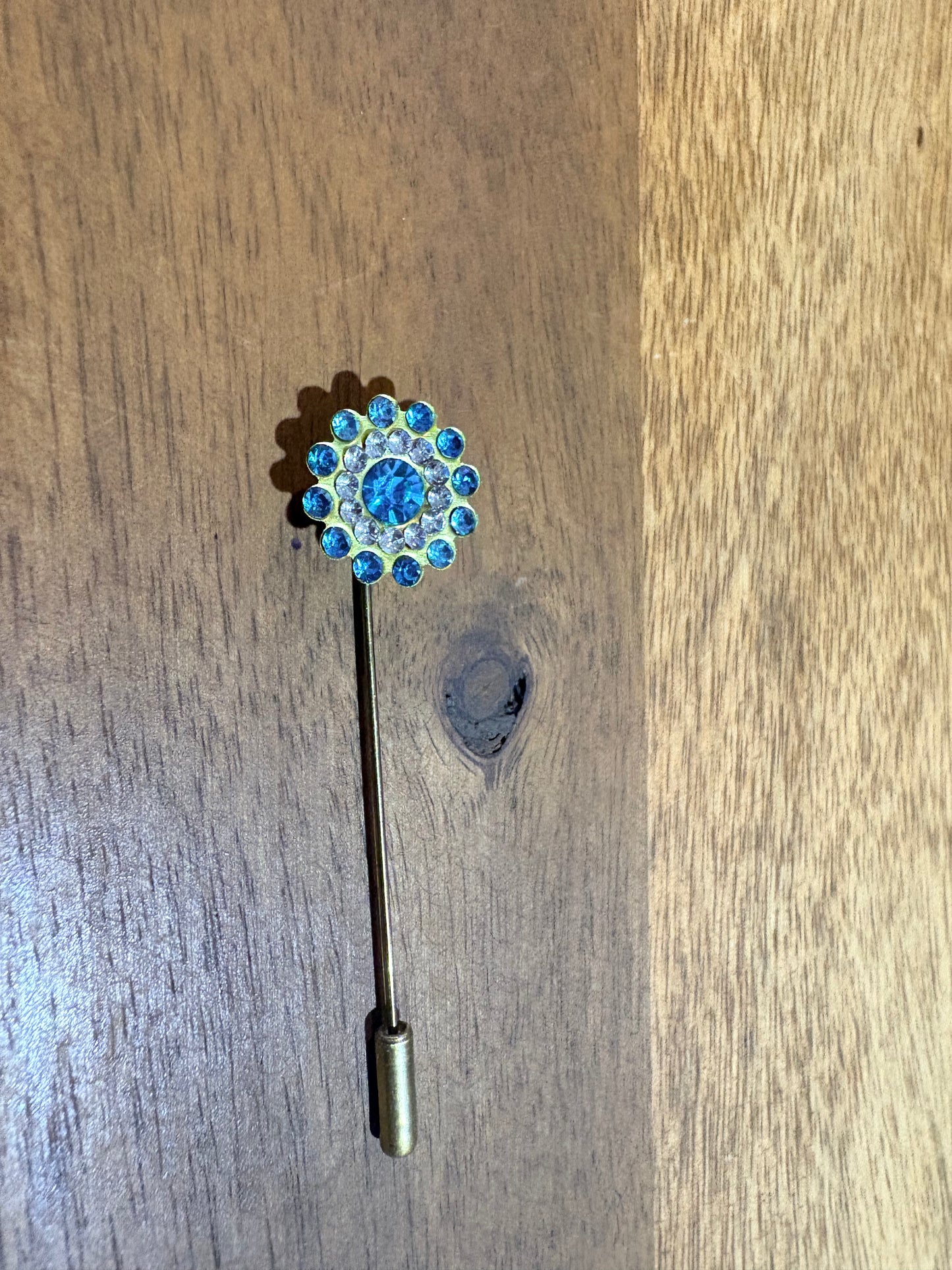 Western Hat Pins - Crystal