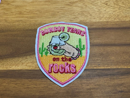 Western Iron on Patches
