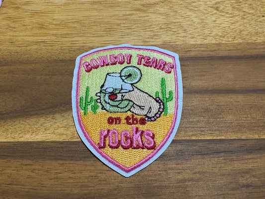 Western Iron on Patches