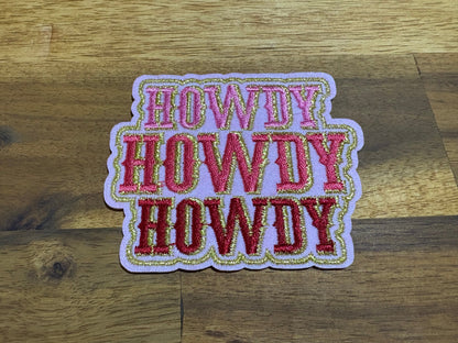 Western Iron on Patches