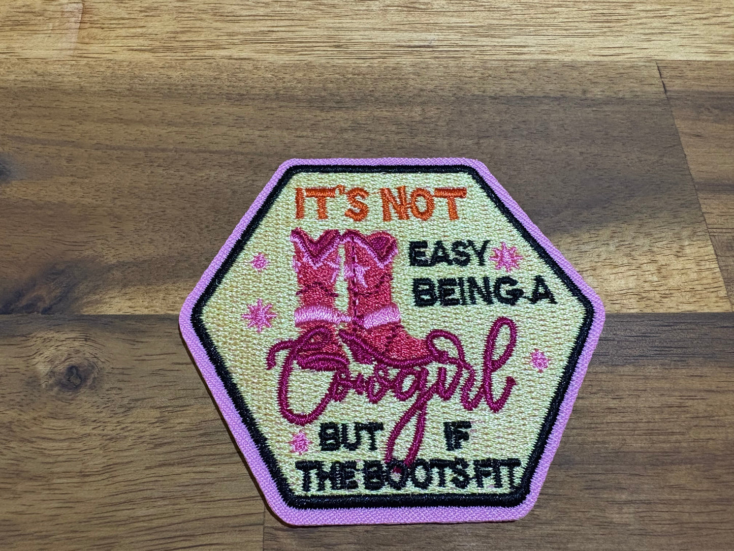 Western Iron on Patches