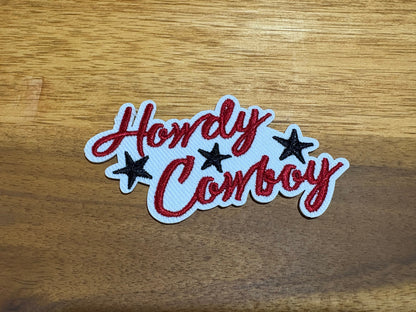 Western Iron on Patches