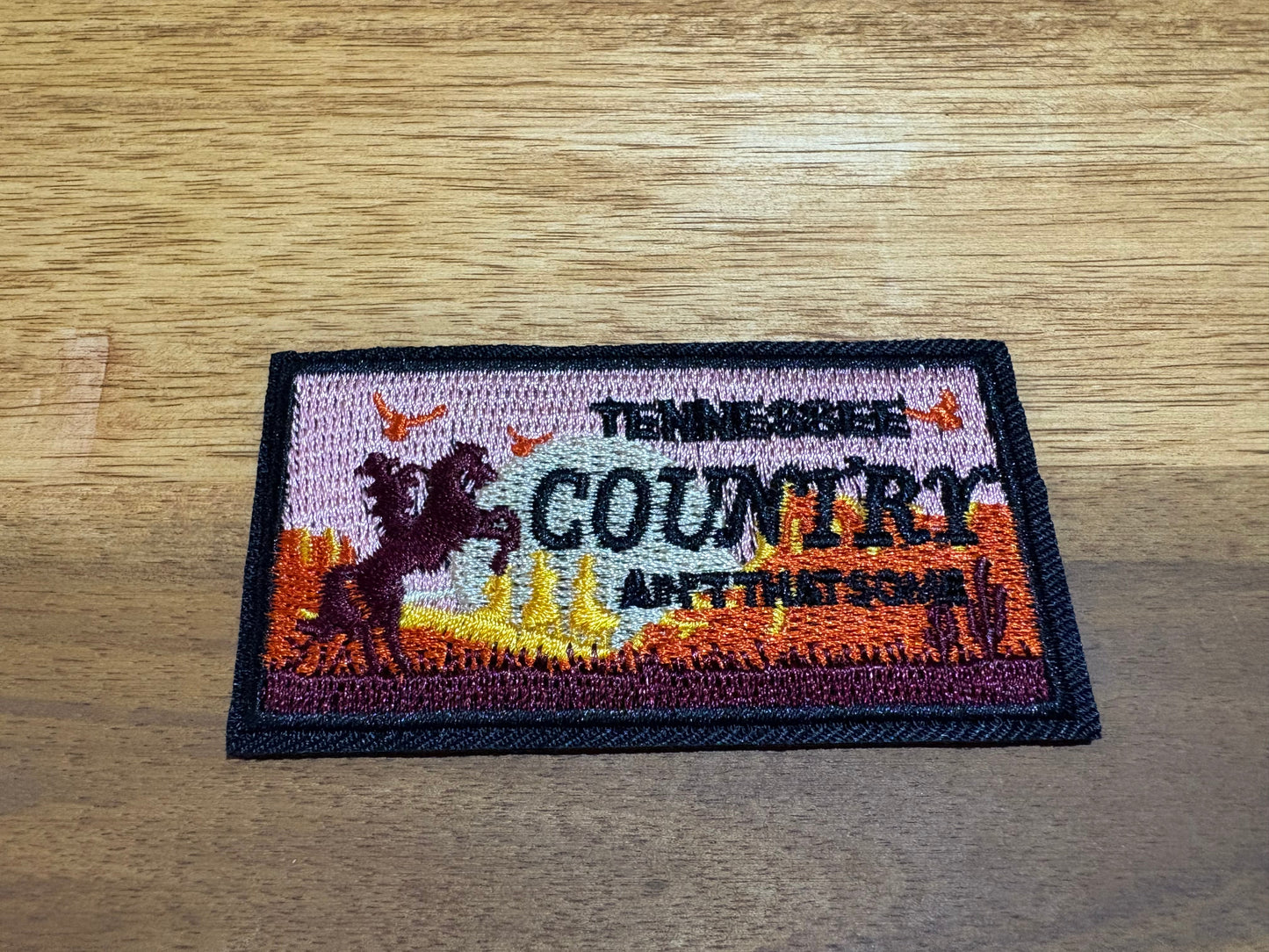 Western Iron on Patches