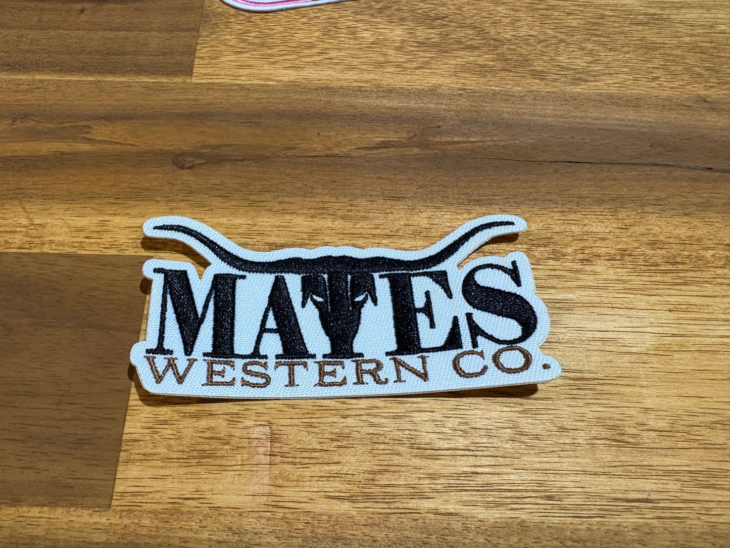 Western Iron on Patches