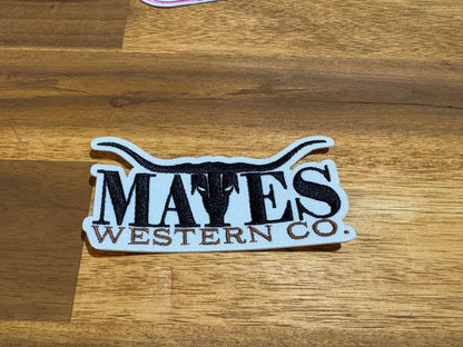Western Iron on Patches
