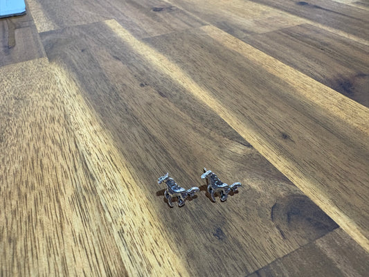Western Mini Horse Earrings