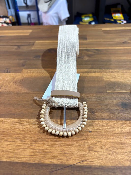 Boutique Belt - Ratten Buckle Natural