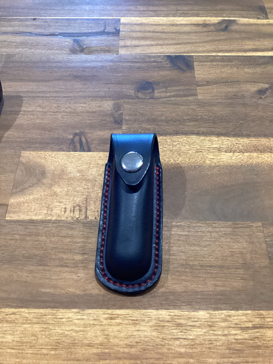 Hand-Made Leather Belt Pouch for Pocket Knife
